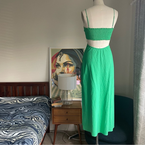 F27 COTTON CANDY LA Linen Cutout Dress - Picture 4 of 9